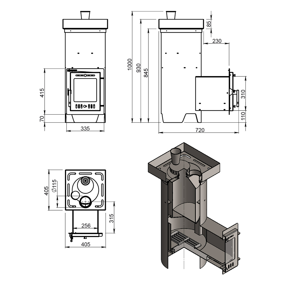 Печь для бани Эверест 
